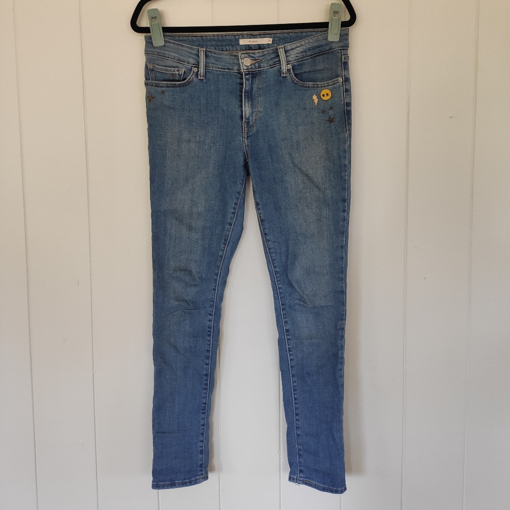 Levi's Riveted Skinny Jeans